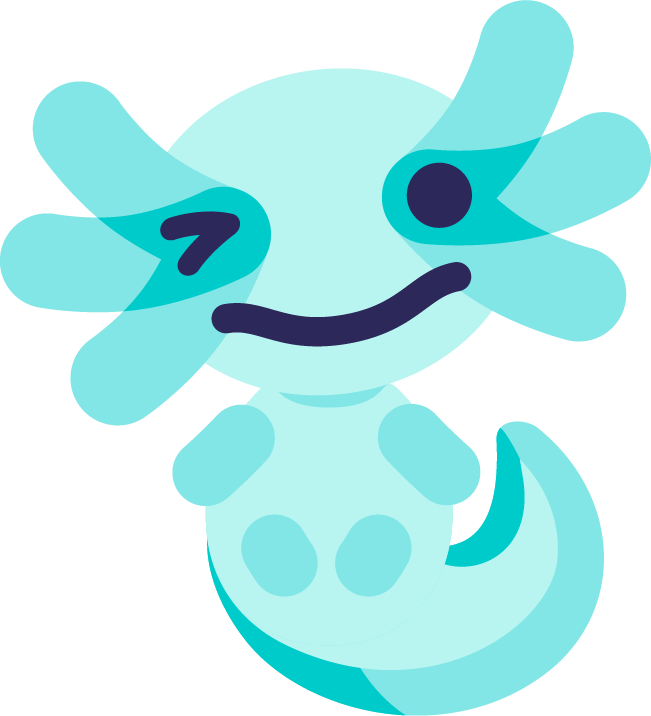 Axolotl clin doeil