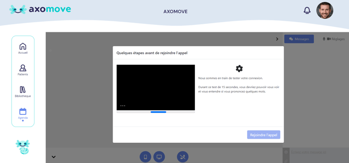Réalisez un test de débit avant la réalisation de votre télésoin