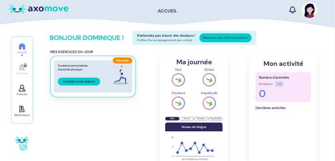 Salarie - a quoi sert la page daccueil sur mon compte.