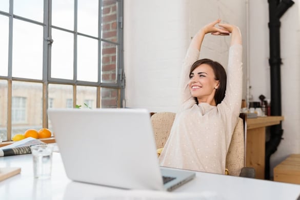 bureau-étirement-bien-être