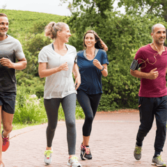 running-collegues